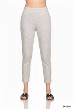 Zenana Scuba Capri Sweatpants with Pocket