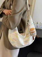 Cartoon Charm Crossbody Bag