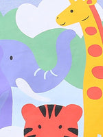 Children's Animal Graphic Color Block Tee and Shorts Set