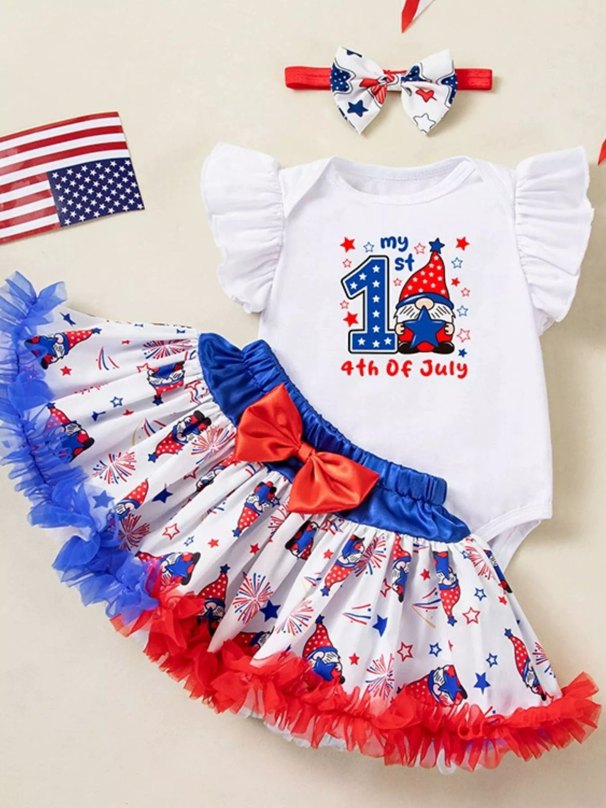Children's My First 4th of July Outfit Set