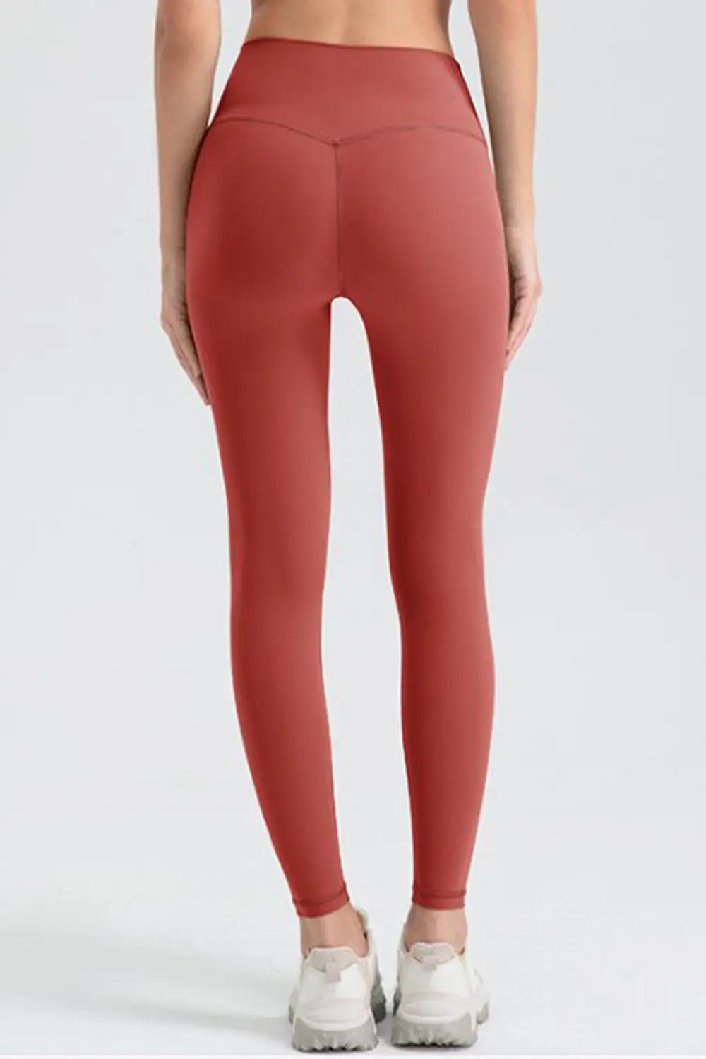 Wide Waistband Sport Leggings - Ladyez