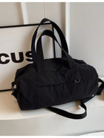 Solid Color Lightweight Travel Duffel Bag