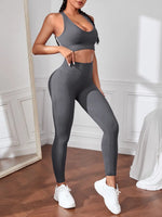 Sport Tank and Leggings Set - Ladyez