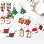 Christmas Holiday Themed Dangle Earrings