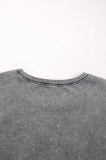 Mineral Wash Half Sleeve Vintage T Shirt