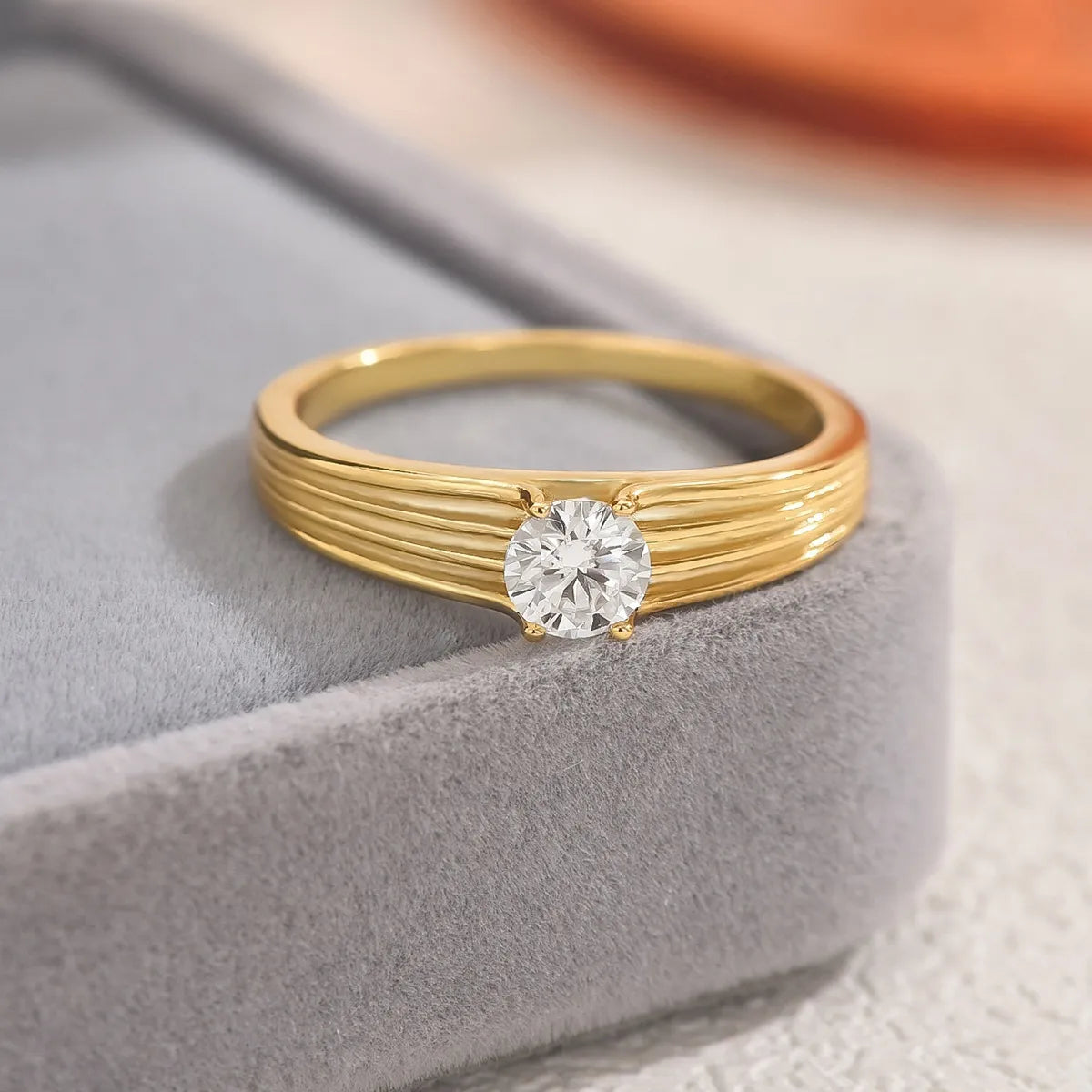 925 Sterling Silver Moissanite Ring - Ladyez