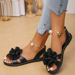 Flower Open Toe Sandals