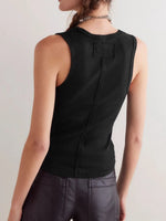 V-Neck Wide Strap Tank