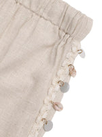 Drawstring Wide Leg Pants