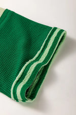 Striped Textured Half Sleeve T-Shirt
