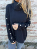 Full Size Turtleneck Long Sleeve Sweater Plus Size