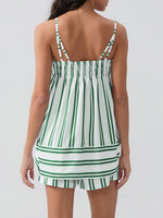 Smocked Square Neck Cami and Shorts Set - Ladyez