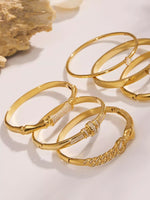 18K Gold-Plated Zircon Bracelet