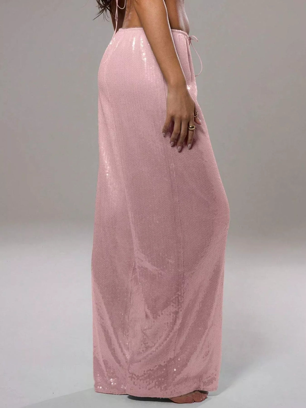 Sequin Wide Leg Pants