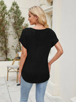Round Neck Short Sleeve T-Shirt