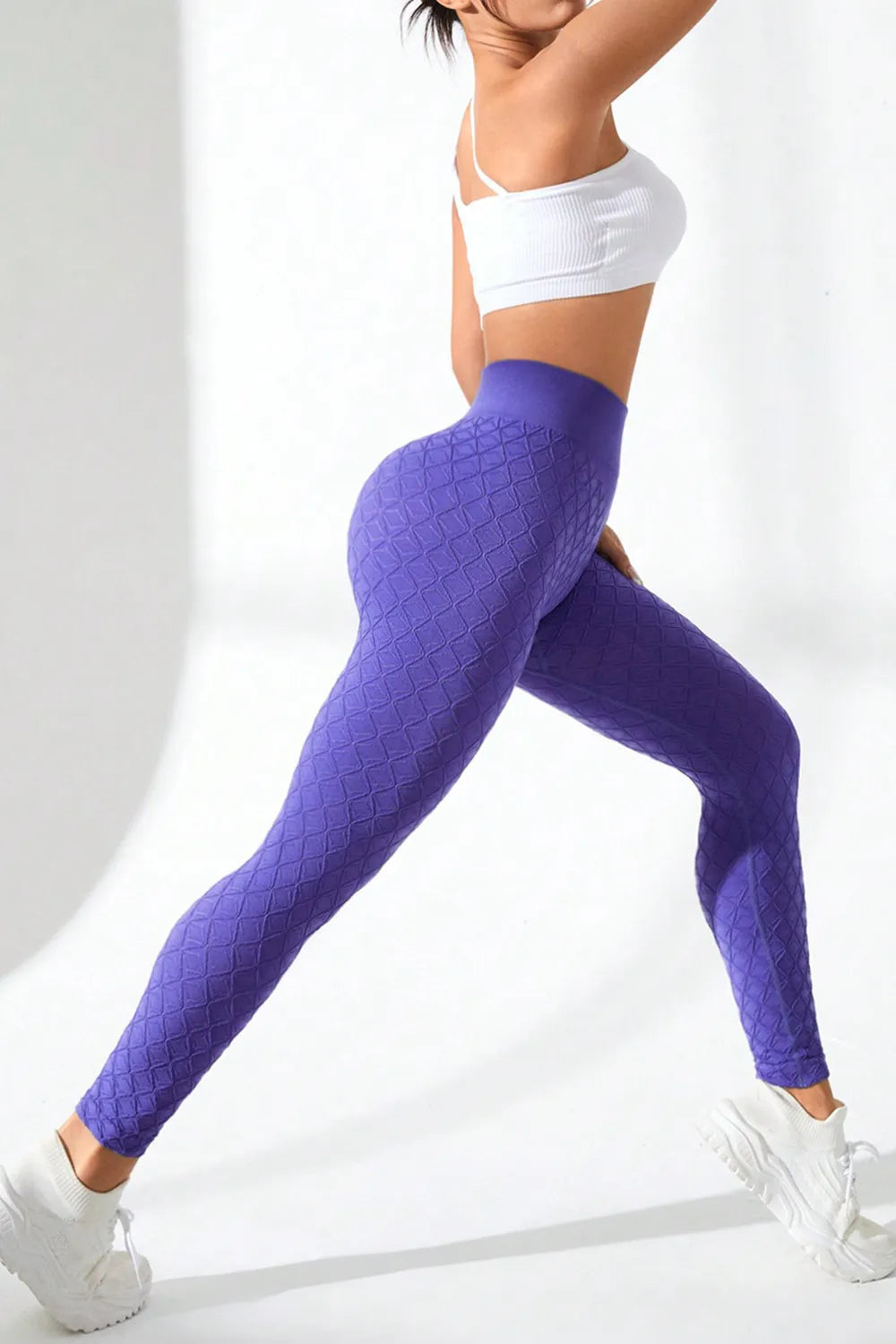 High Waist Active Leggings - Ladyez