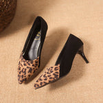 Point Toe Suede Pumps