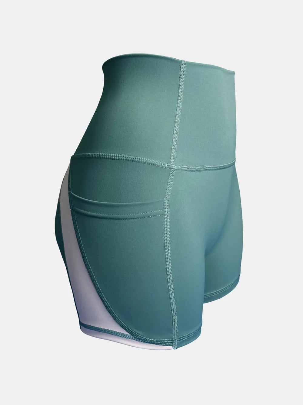 High Waist Active Shorts - Ladyez