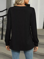 Long Sleeve Round Neck T-Shirt