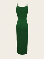 Scoop Neck Maxi Cami Dress - Ladyez