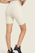 Millennia Seamless High-Rise Wide Waistband Biker Shorts - Ladyez