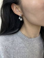 Pearl Alloy Drop Earrings