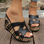 Open Toe Wedge Sandals