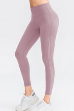 Wide Waistband Slim Fit Long Sports Pants - Ladyez