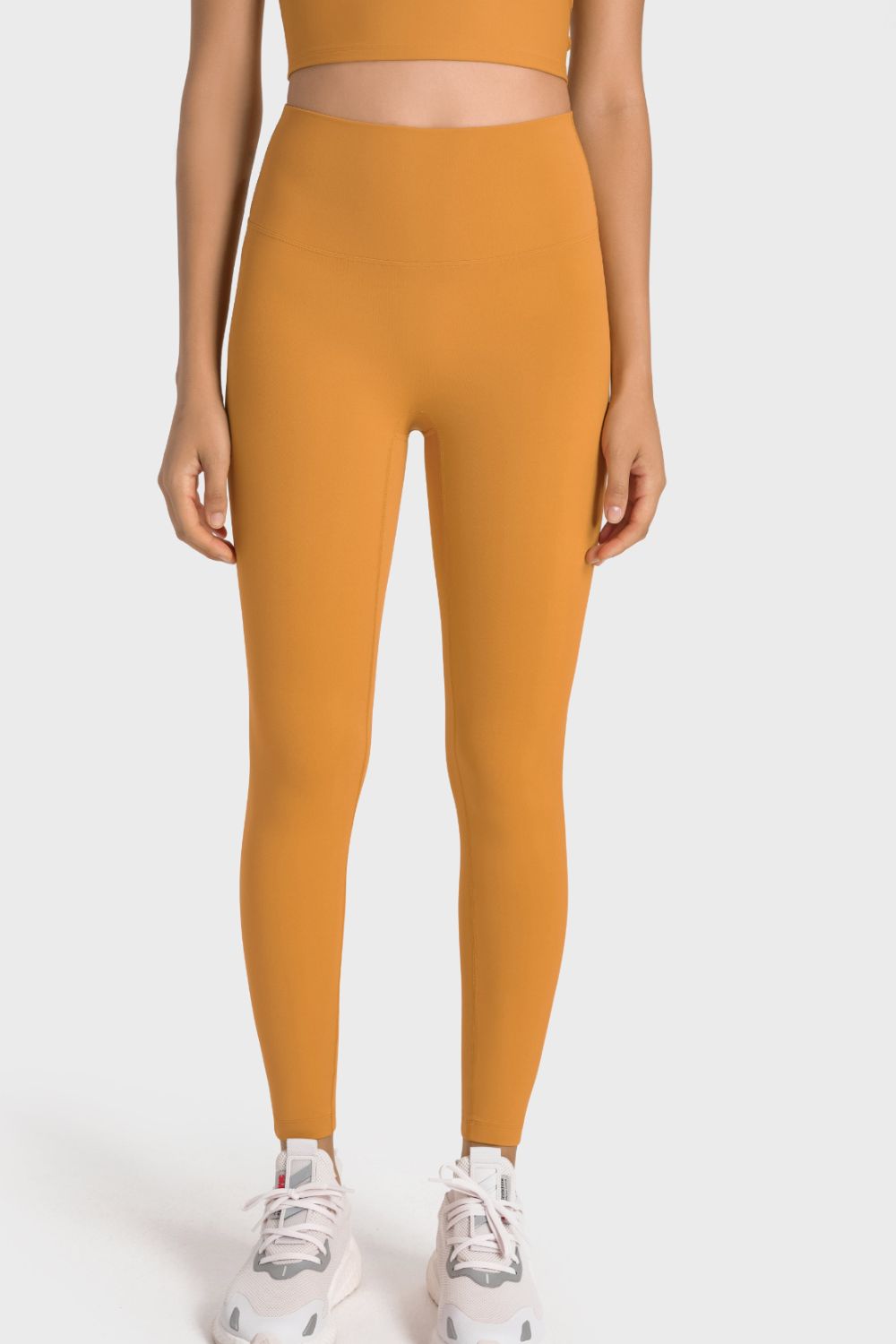 Millennia High-Rise Wide Waistband Yoga Leggings - Ladyez