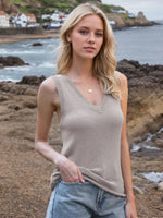 Tie Shoulder V-Neck Sweater Vest