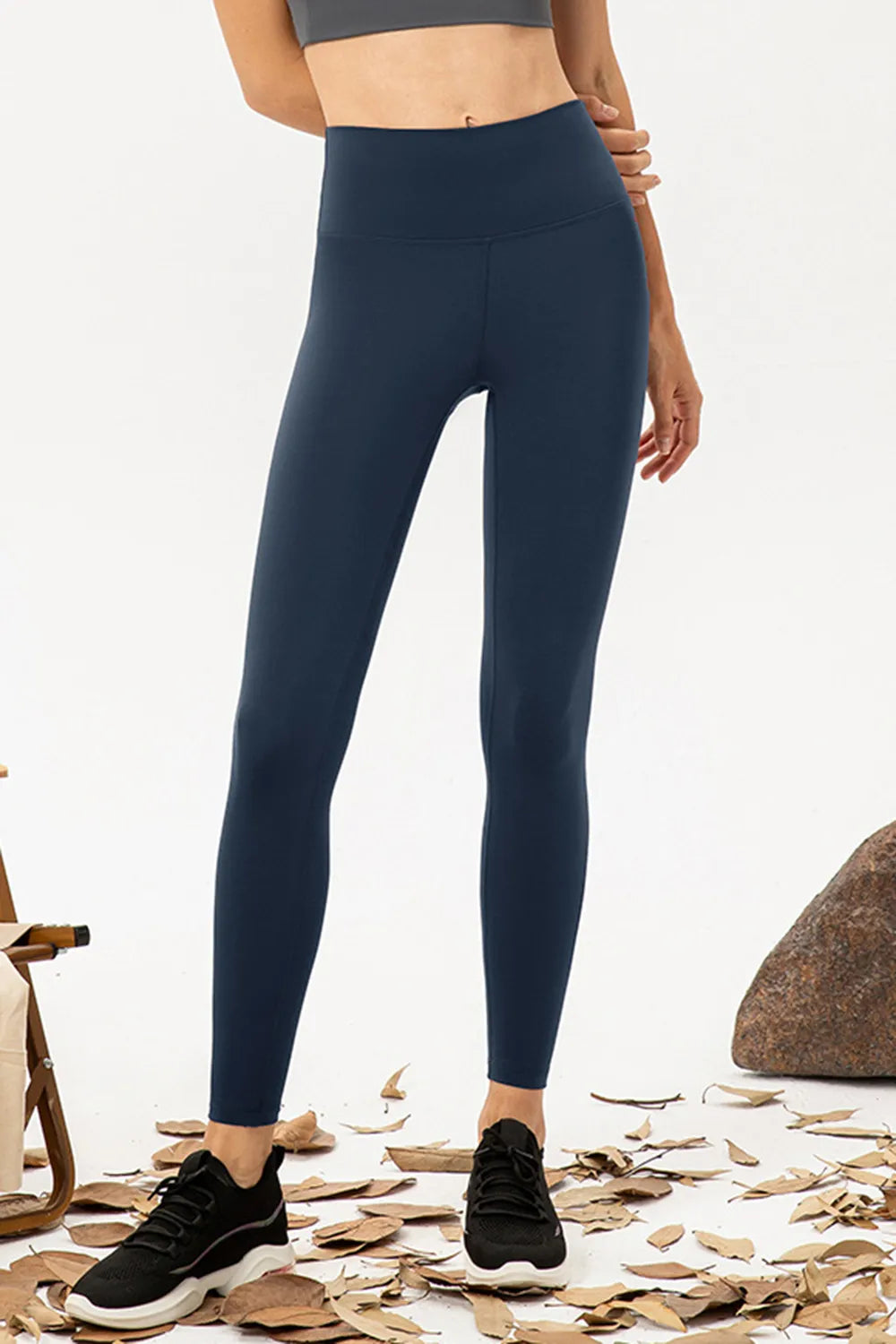 High Waist Skinny Active Pants - Ladyez