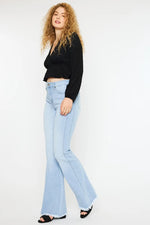Kancan High Rise Curvy Flare Jeans - Ladyez