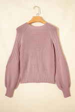V-Neck Button-Down Cardigan