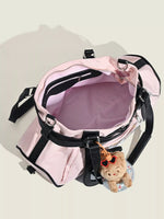 Contrast Lightweight Shoulder Bag