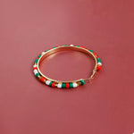 18K Gold-Plated Hoop Earrings