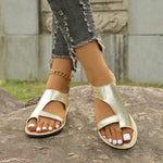 Toe Loop Flats Sandals