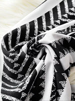 Boho Print Wide Leg Pants