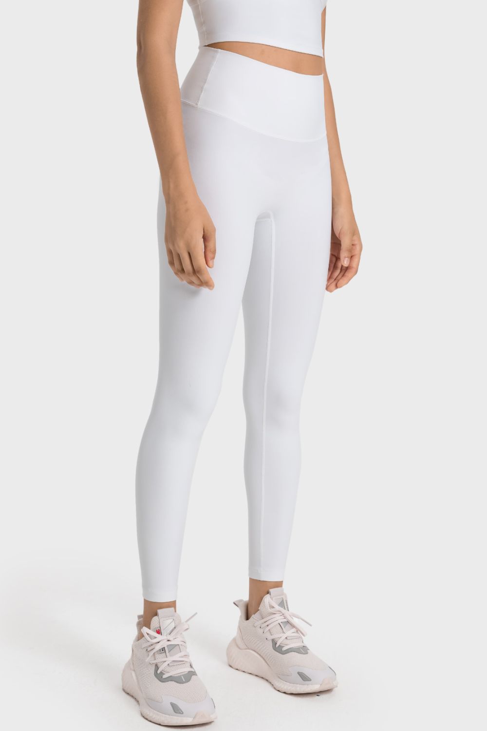 Millennia High-Rise Wide Waistband Yoga Leggings - Ladyez