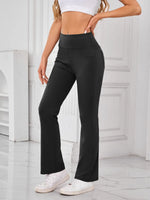 Lovelet High Waist Active Pants with Pockets - Ladyez