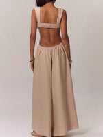 Cutout Sweetheart Neck Maxi Dress