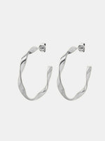 Titanium Steel C-Hoop Earrings