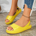 Open Toe Platform Sandals