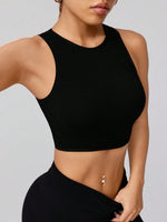 Round Neck Active Tank - Ladyez