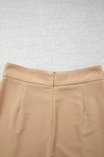 High Waist Full Length Regular Fit Pants