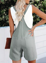 Casual Wide Strap Overalls