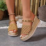 Open Toe Wedge Sandals