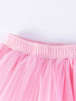 Children's Floral Top and Tulle Skirt Set