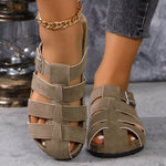 Round Toe Flats Sandals