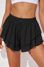 Layered Mid-Rise Waist Active Skirt - Ladyez
