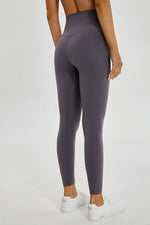 Millennia Wide Seamless Band Waist Sports Leggings - Ladyez